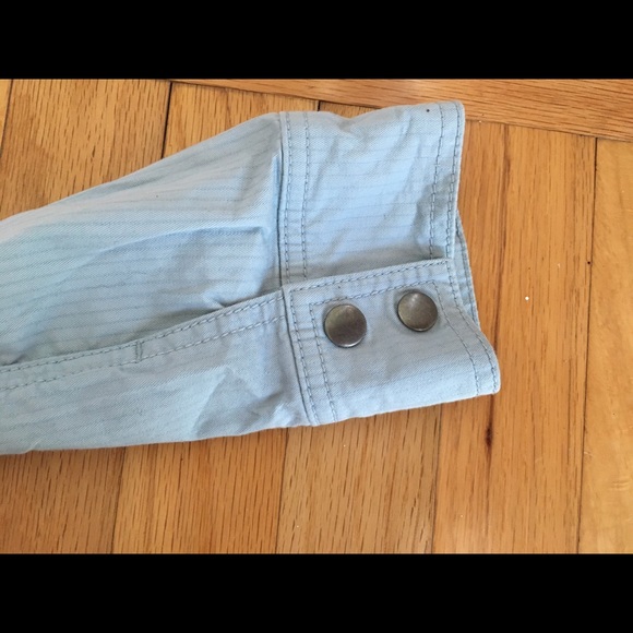 light blue moto jacket - Picture 4 of 8